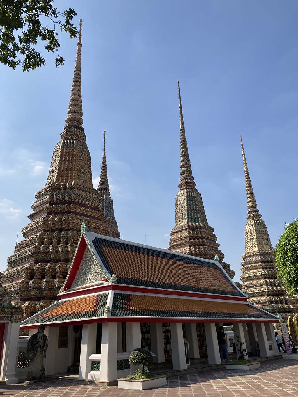 Entrance of The Four Great Stupas