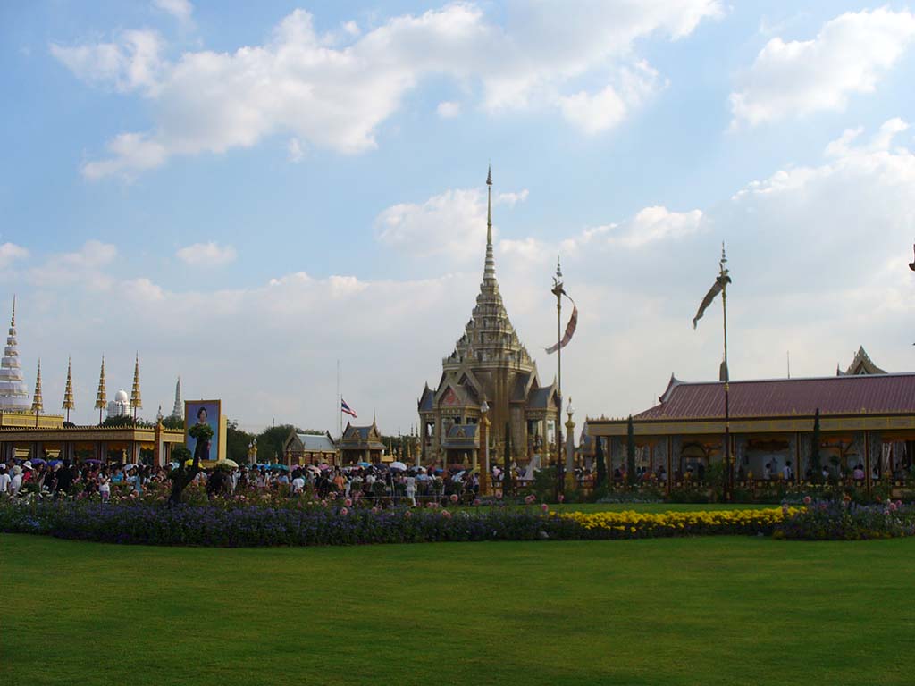 Princess Galyani Vadhana royal crematorium in 2008