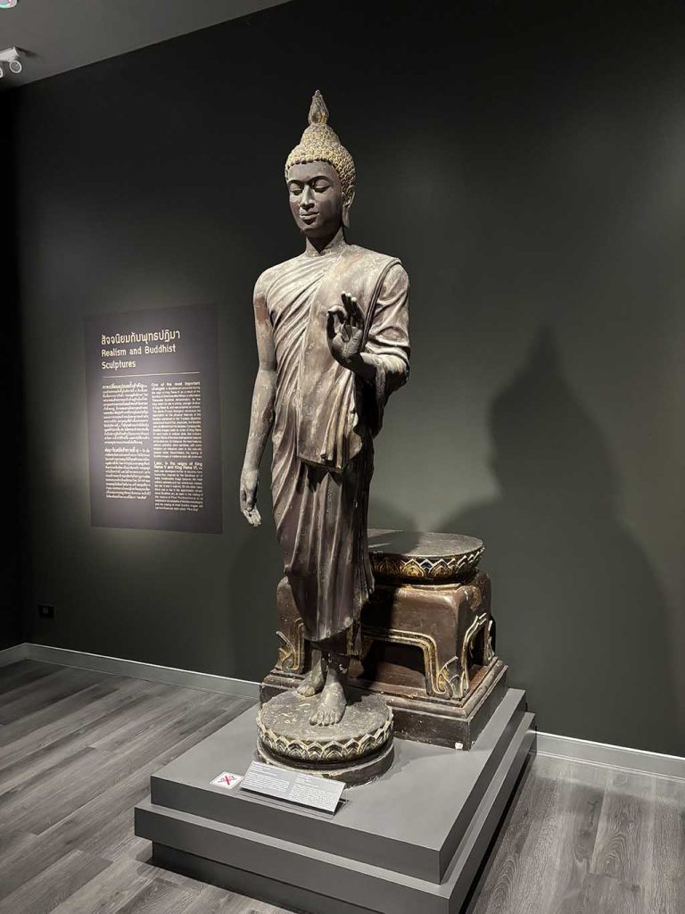 Buddha statue in western style
