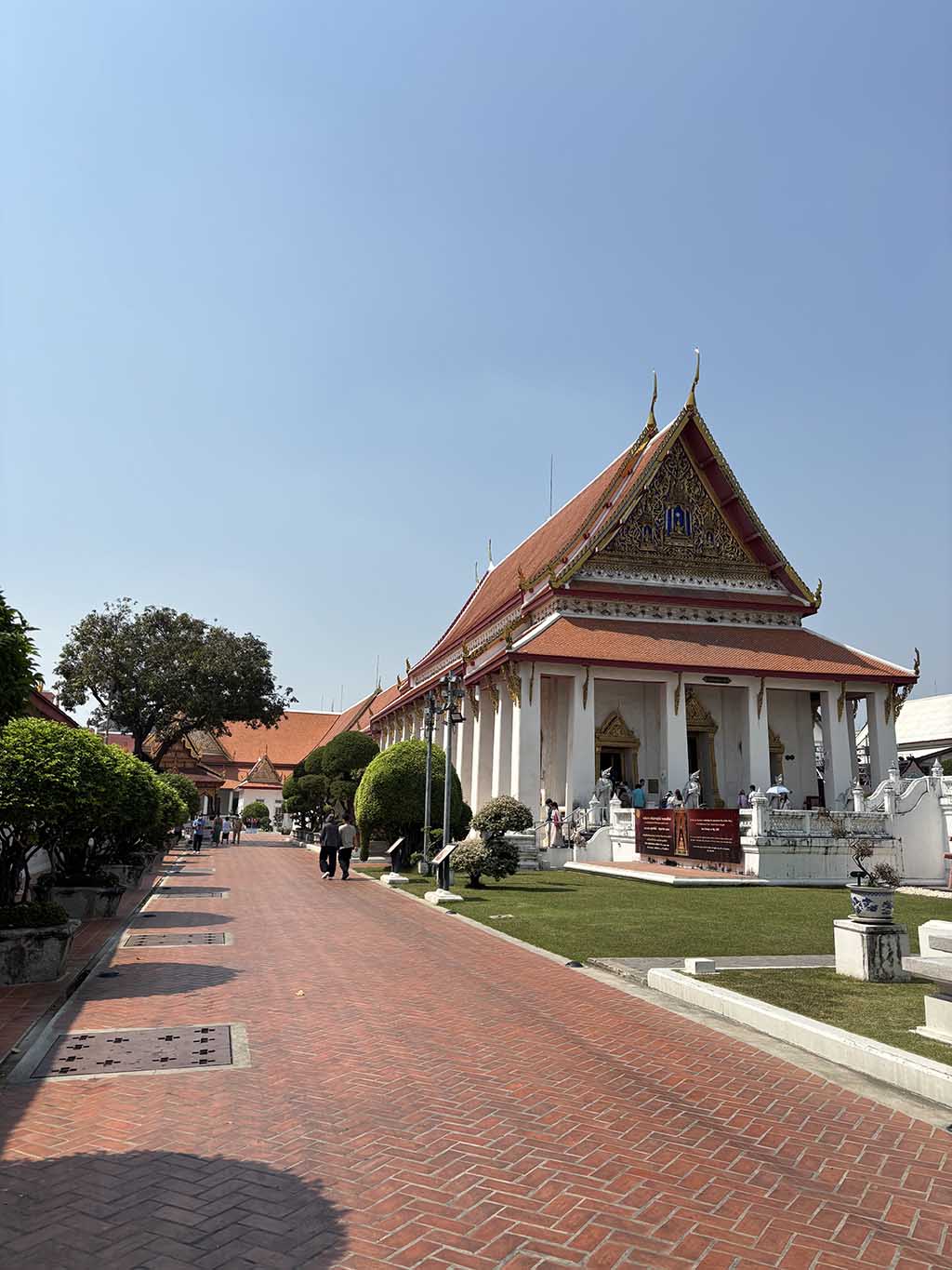 Entrance of The National Museum Phra Nakhon