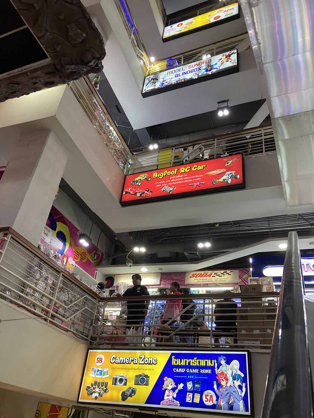 Inside Mega Plaza Saphan Lek