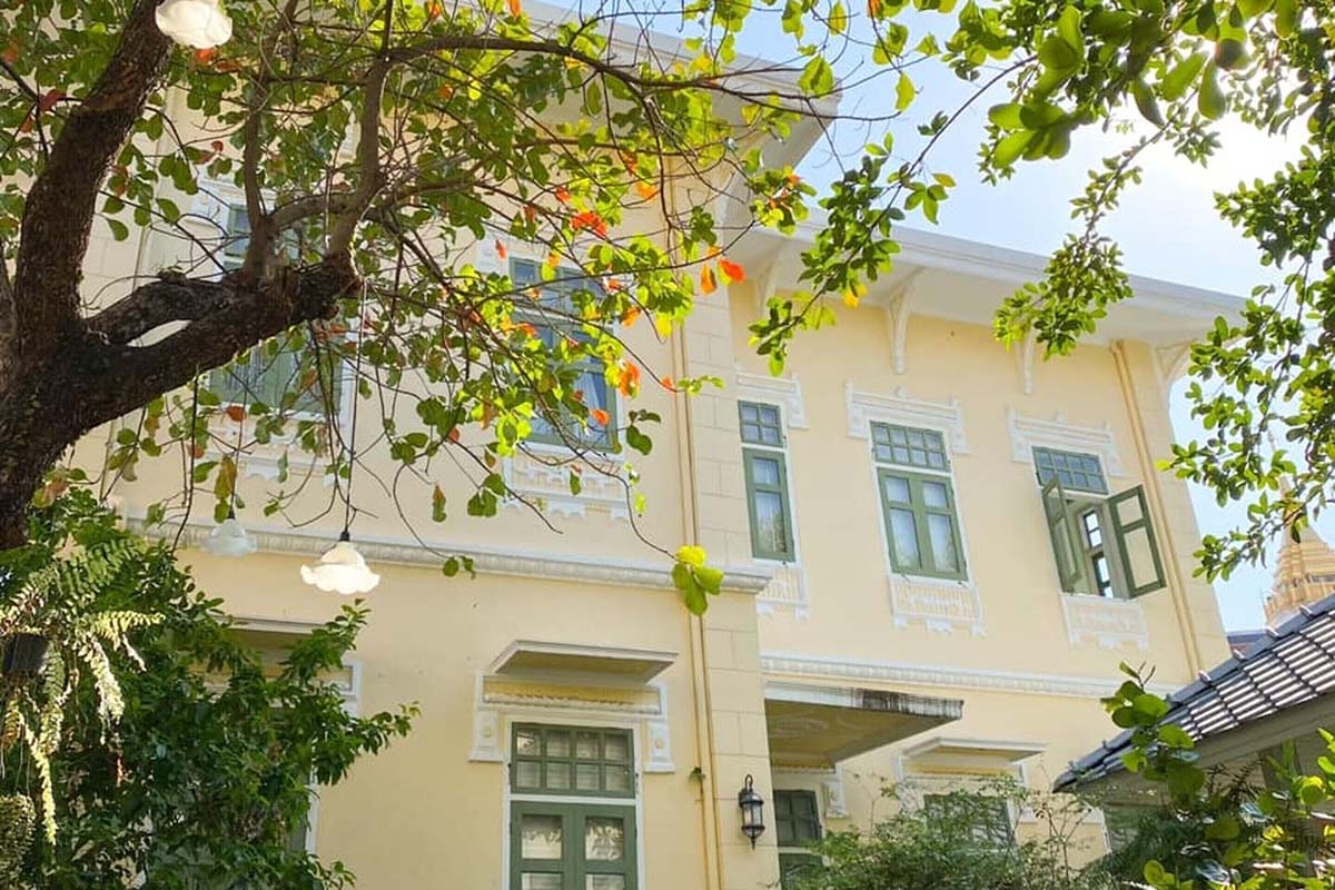 The architecture of Baan2459 Heritage House.