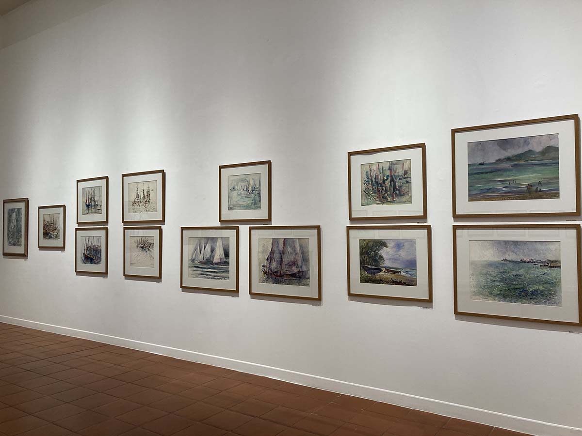 Temporary Exhibition “100 Years: Sawasdi Tantisuk, the national artist”. Collections of his water colour paintings in various years.