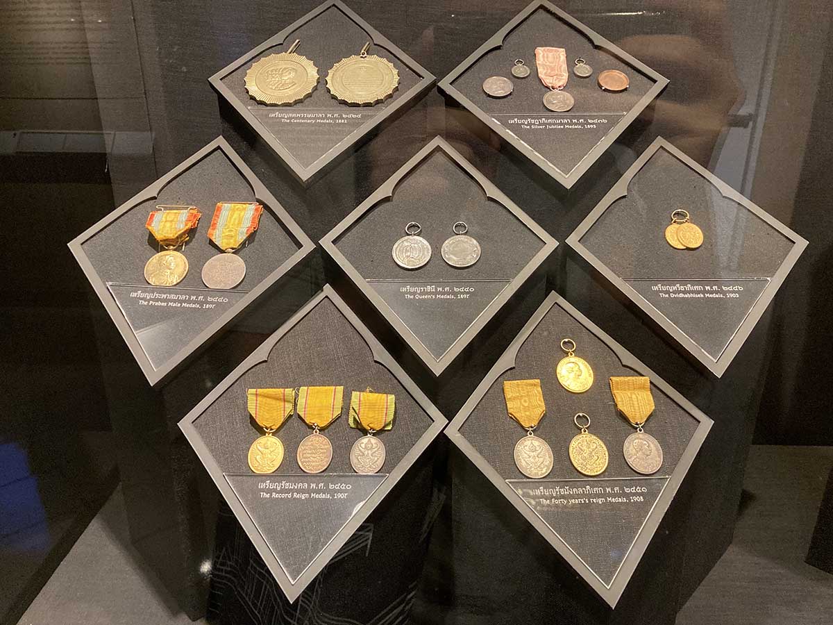 Collection of Thailand’s Medals.