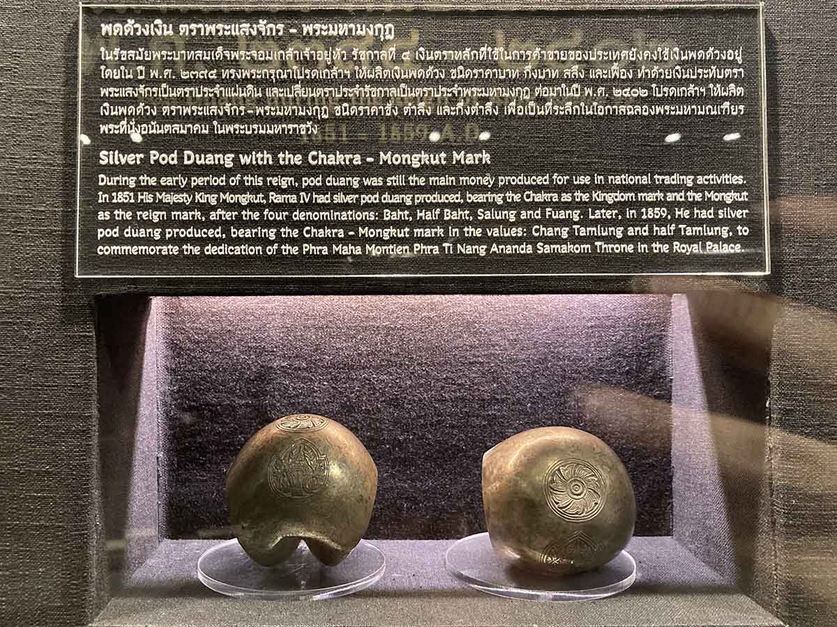 Real “Pod Duang” money, the main currency of Siam (Thailand) since old times.