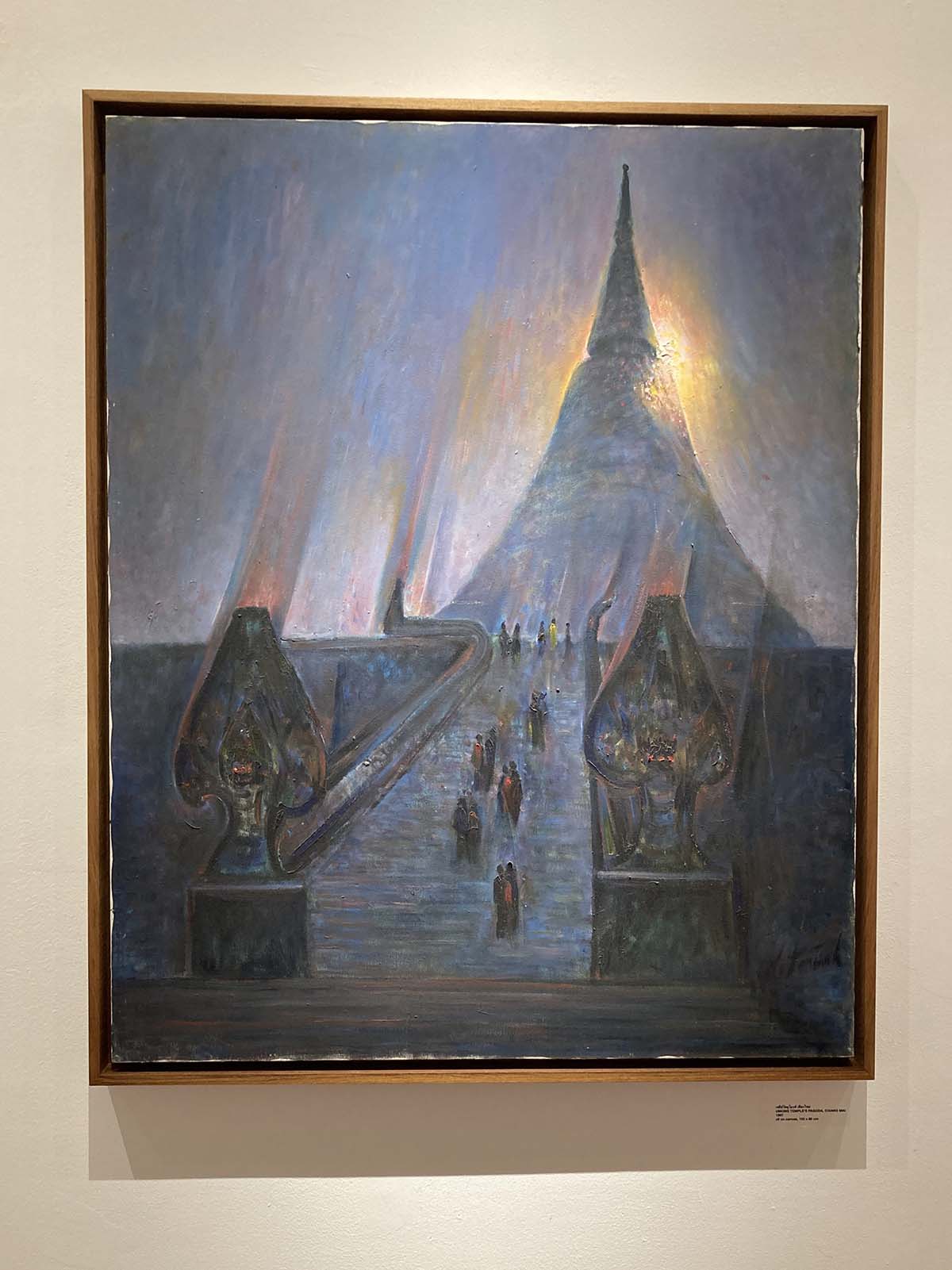 Umong Temple’s Pagoda, Chiang Mai, Sawasdi Tantisuk. 