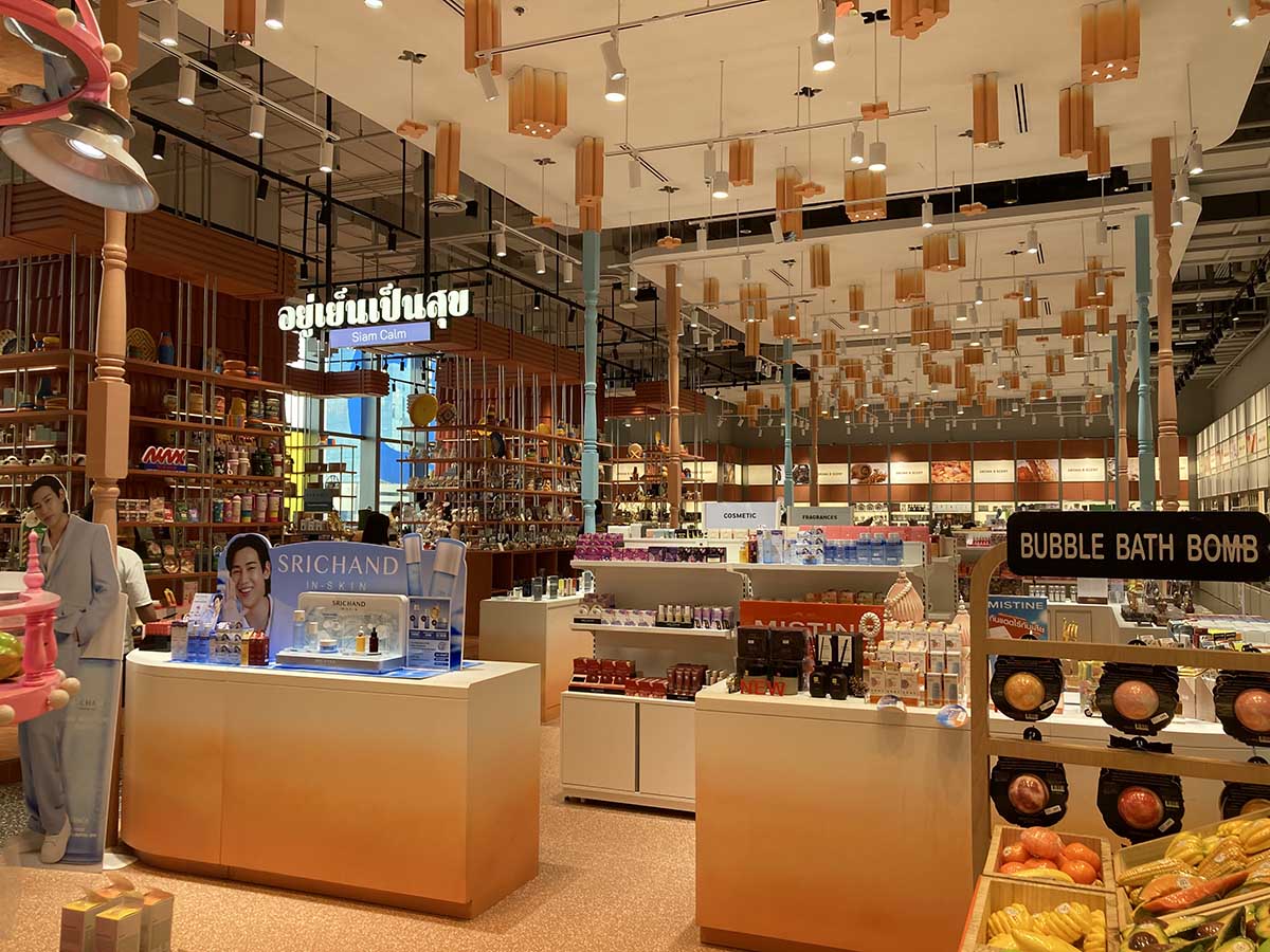 Local cosmetics hall.