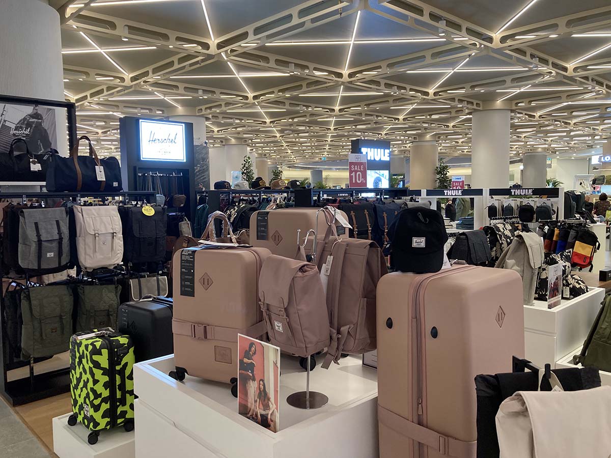 Luggage area. Buy some if you feel it’s good to have one.