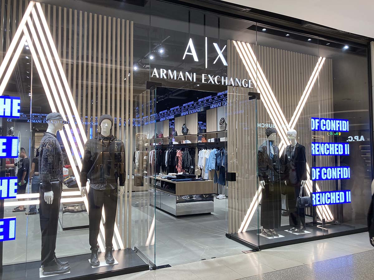 Armani Exchange at Central World.