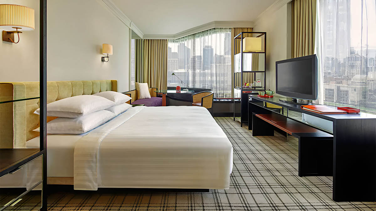 Deluxe room at Grand Hyatt Erawan Bangkok
