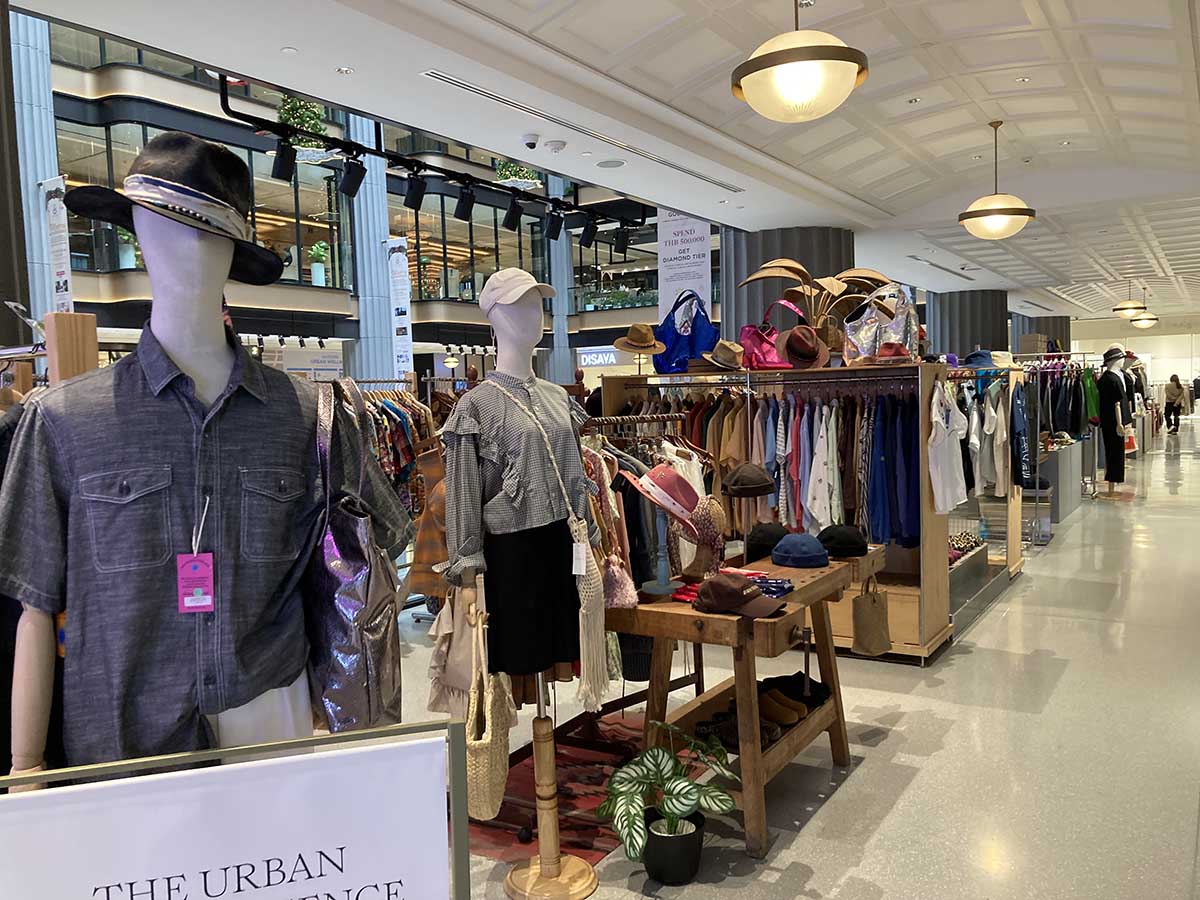 Local designed apparels at THE URBAN.