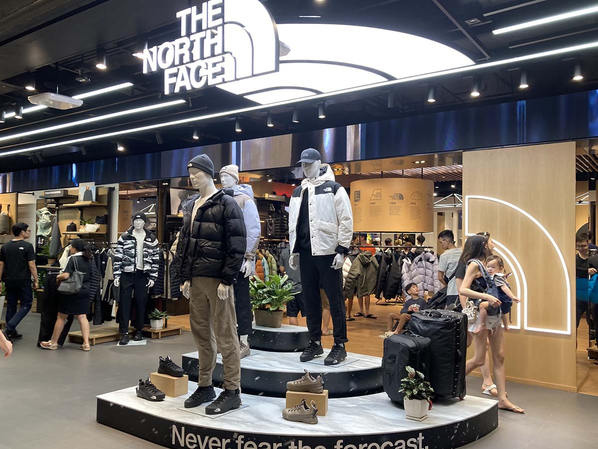 The North Face at Central World.