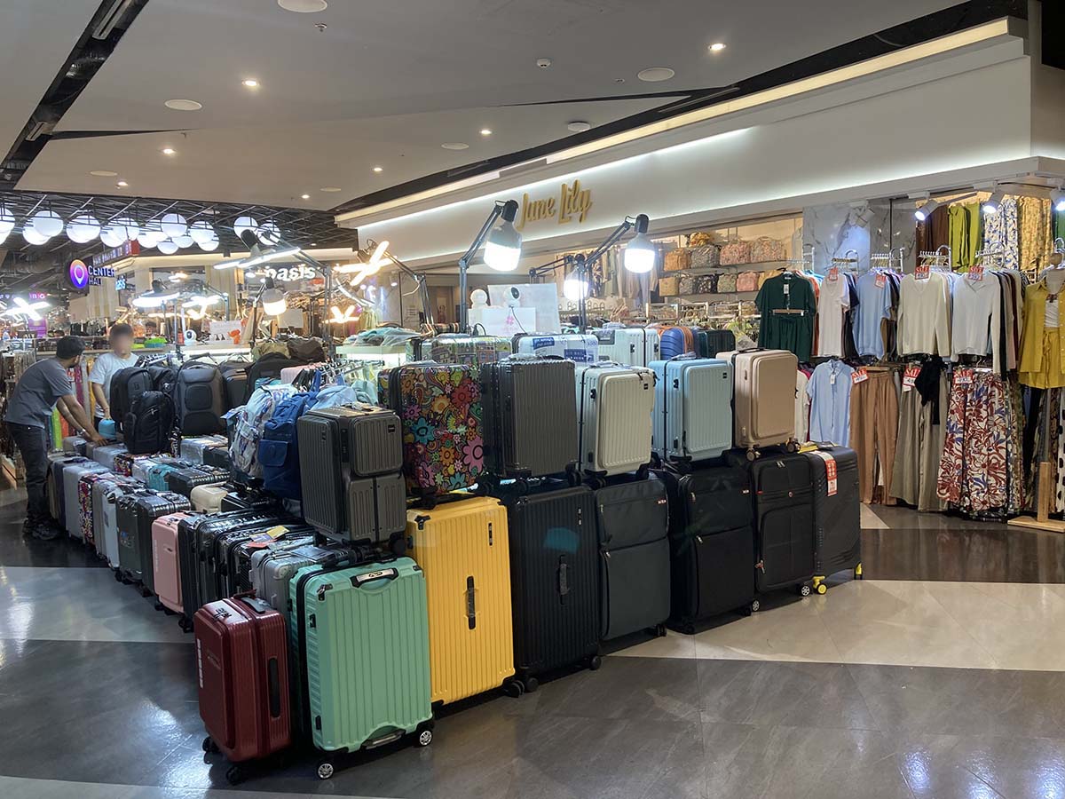 A luggage shop on G floor, MBK Center