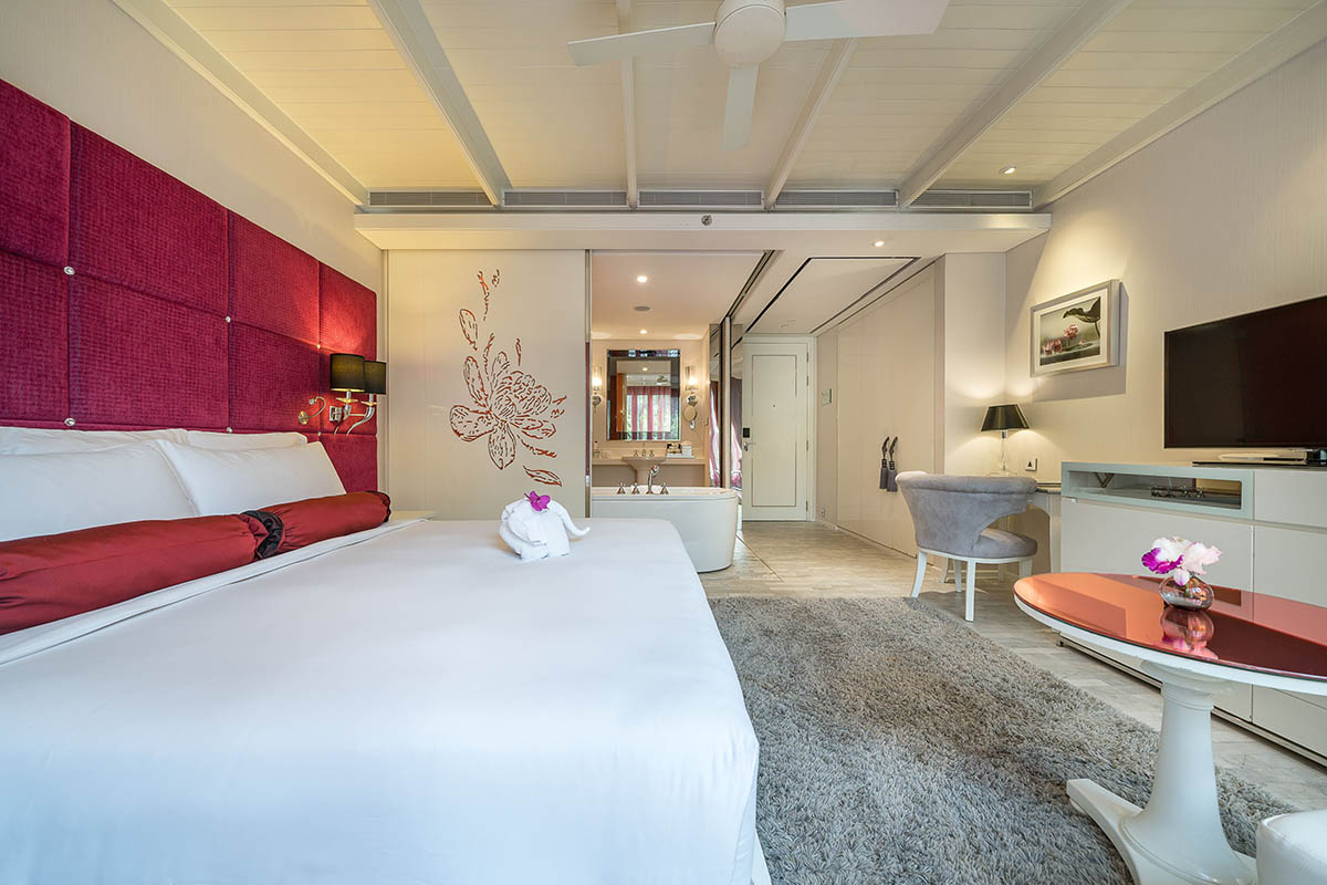 Deluxe room at Hua Chang Heritage Hotel 