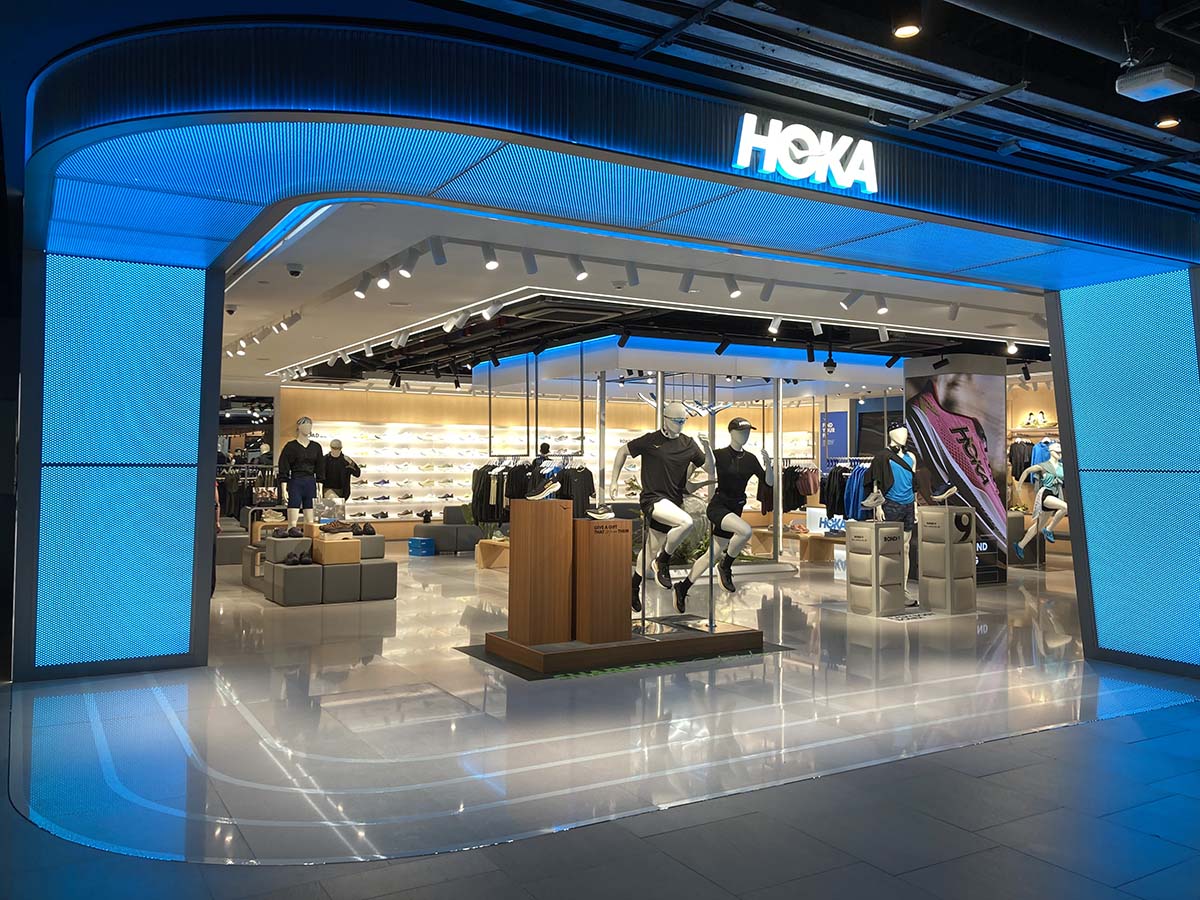 Hoka shop at Siam Center.