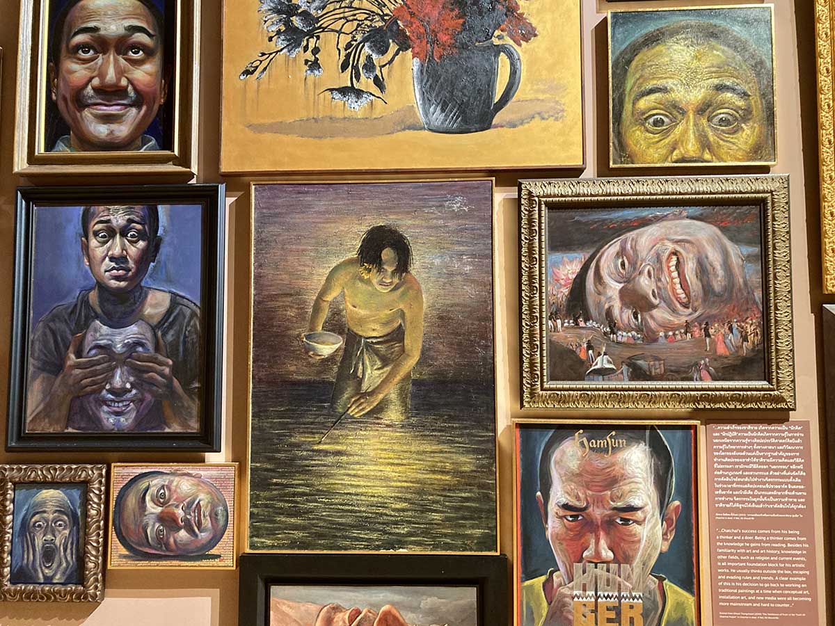 Exhibition Trail “Moon Quest – Tracing Symbols in Chatchai’s World”