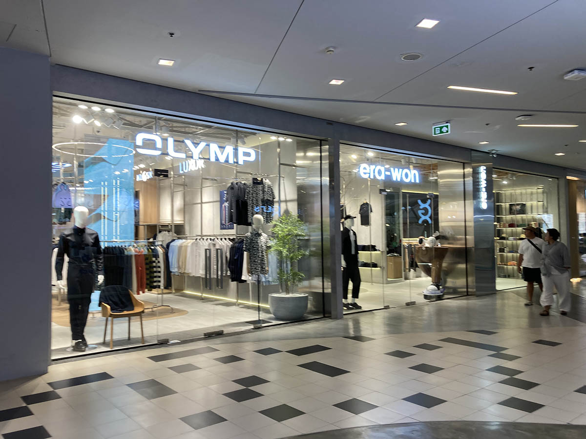 Shop of local brands on the 2nd floor.