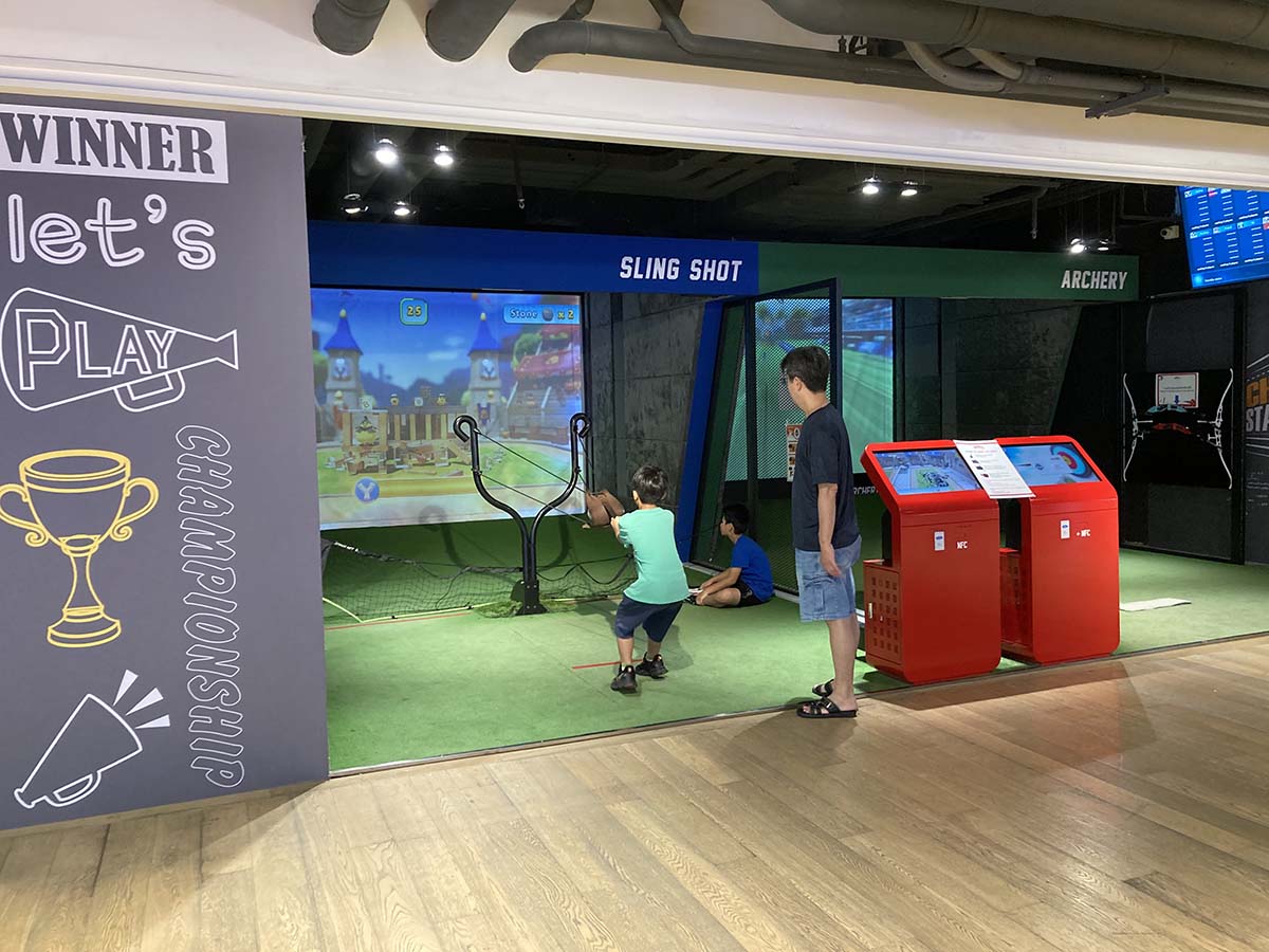 Sports simulators.