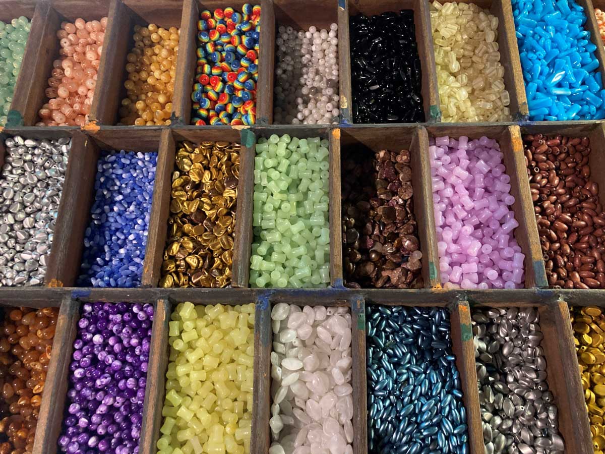 Beads you can choose for your craft.