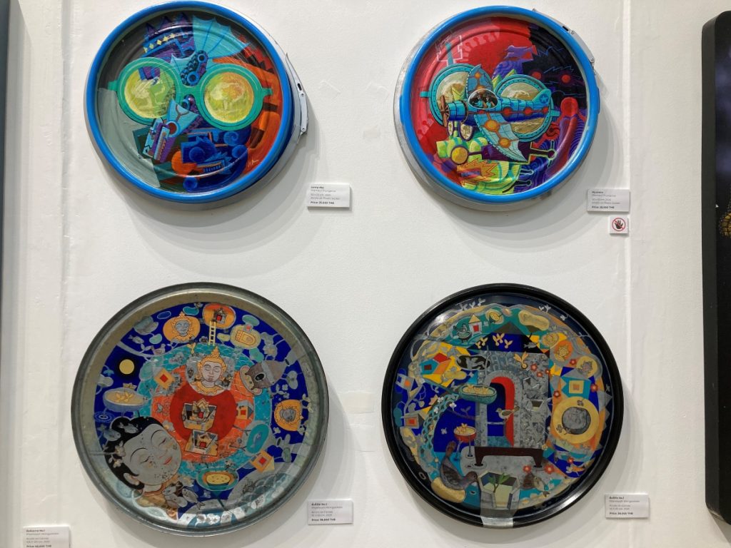 A display of contemporary painting from local artists.