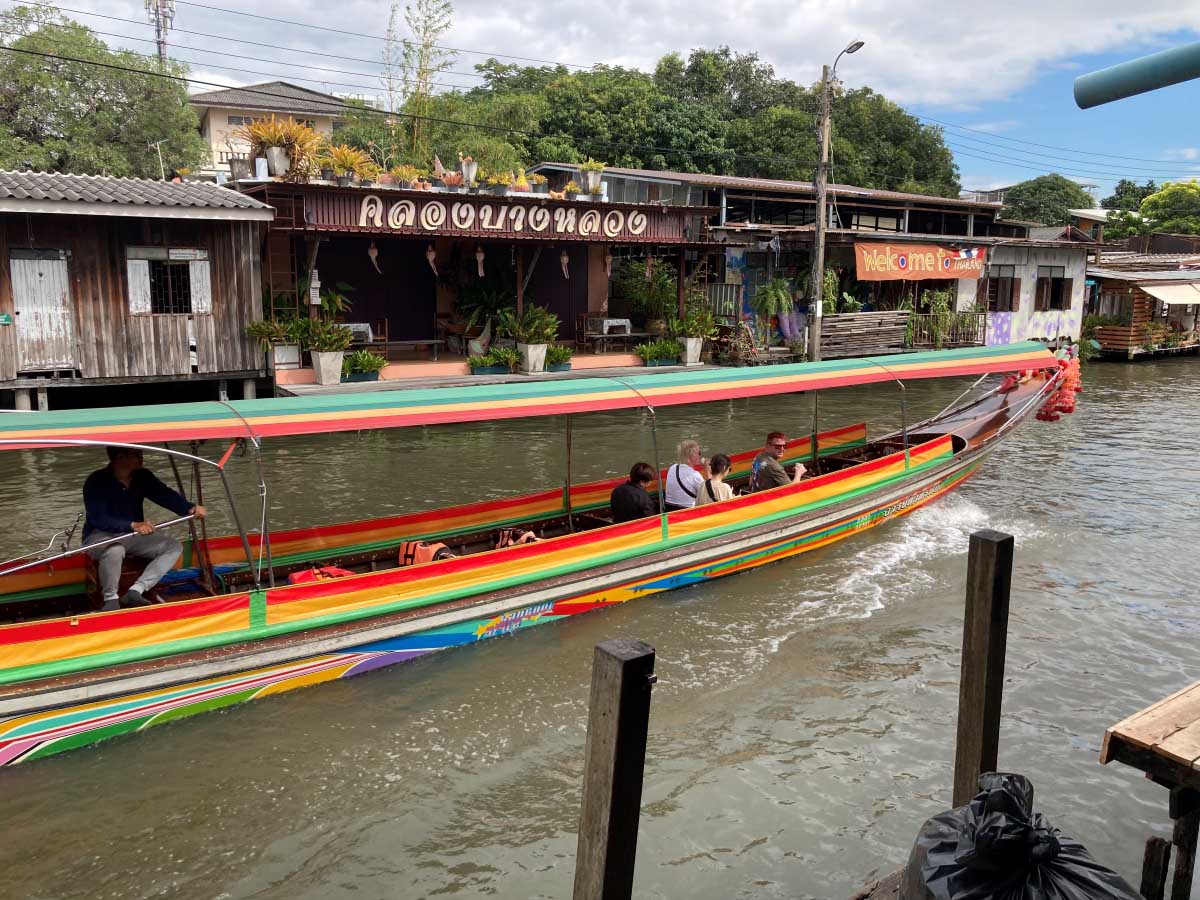 Long tail boat tour. Since it is a big boat, I would say it is fairly safe for the canal ride.