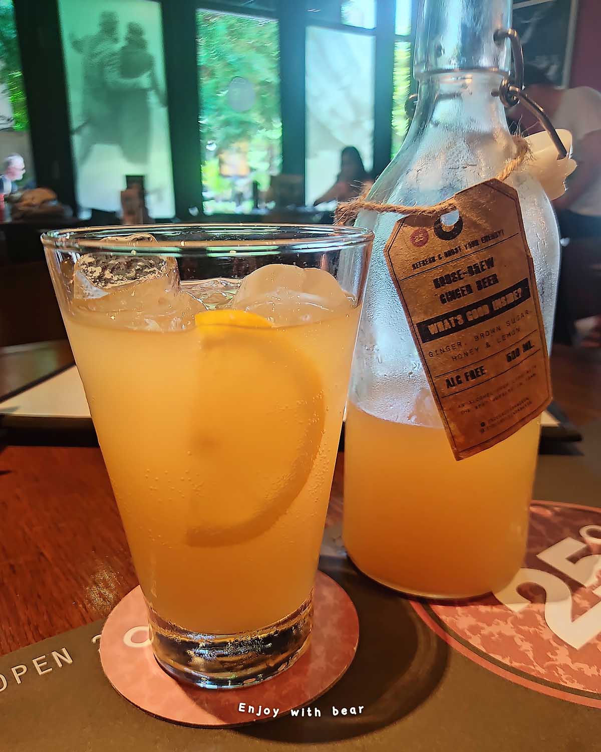 HOME-MADE GINGER BEER