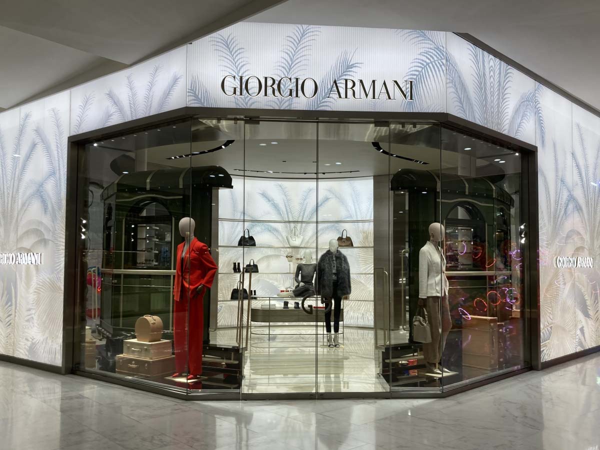 Giorgio Armani shop at Emporium.