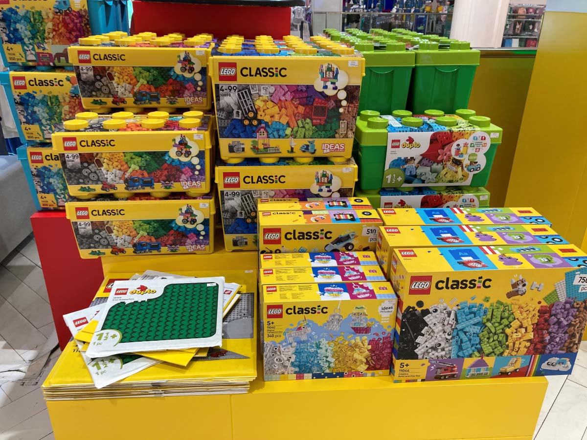 LEGO toy for children at Kids Planet, Emporium.