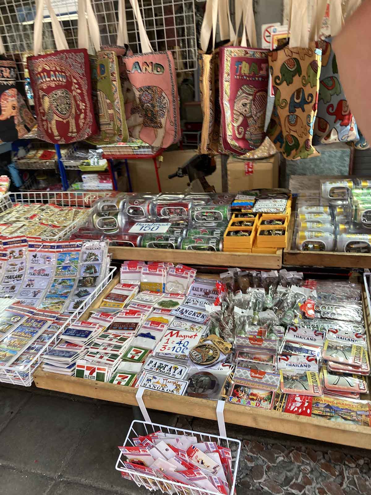 Nice souvenirs along the railway.
